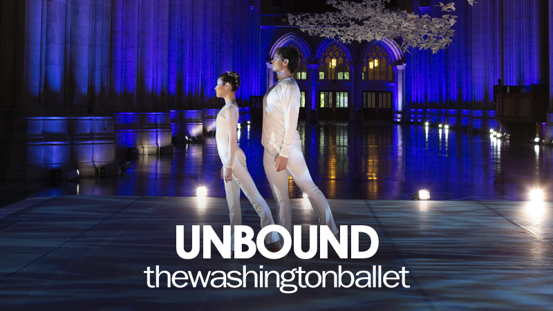 Landscape poster for The Washington Ballet's Unbound