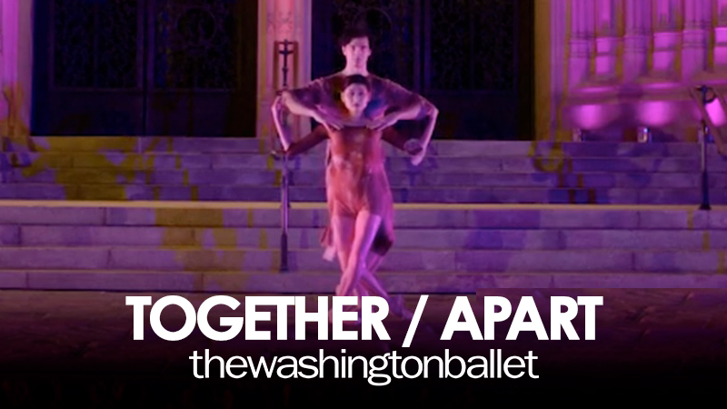 Landscape poster for The Washington Ballet's Together Apart